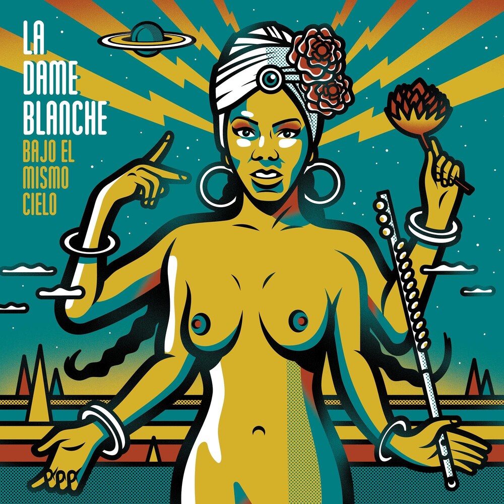 the album cover for La Dame Blanche - Bajo El Mismo Cielo