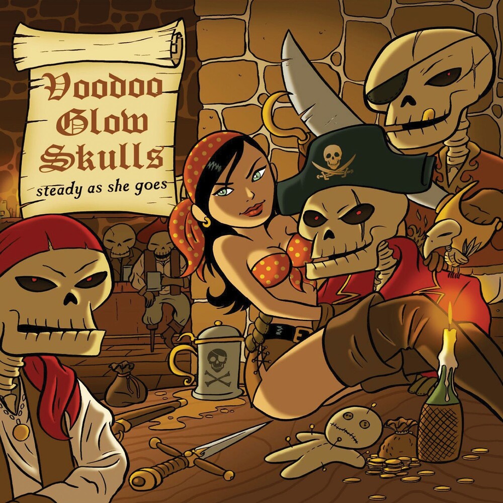 the album cover for Voodoo Glow Skulls - Steady As She Goes [LP]