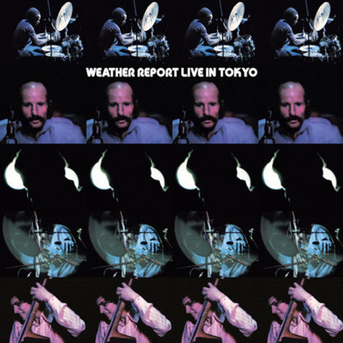 the album cover for Weather Report - Live In Toyko [Limited Anniversary Edition Transparent Red LP]