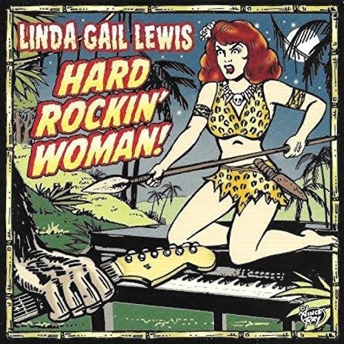 the album cover for Linda Lewis Gail - Hard Rockin' Woman