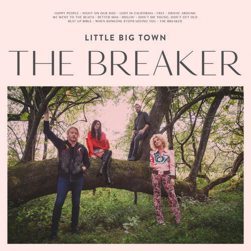 the album cover for Little Big Town - The Breaker