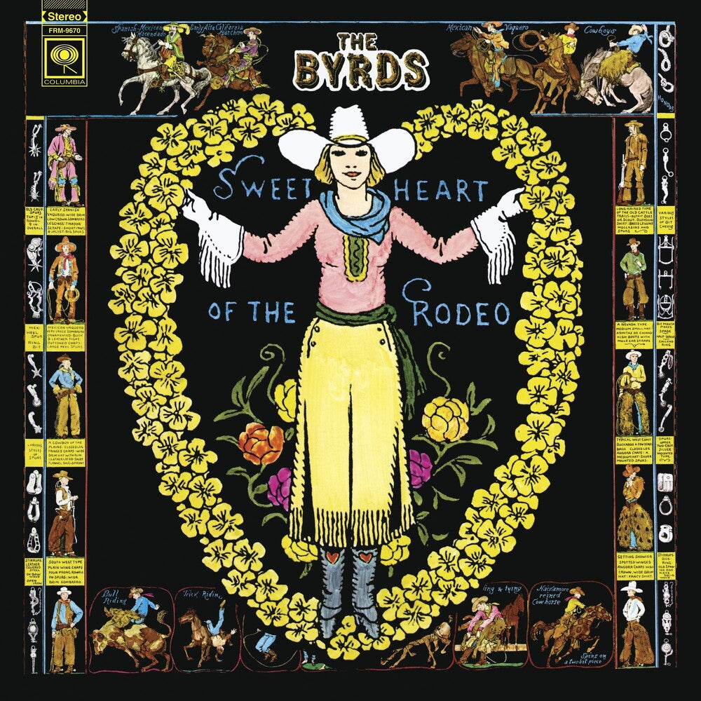 the album cover for Byrds - Sweetheart Of The Rodeo (Audp) (Blue) [Colored Vinyl] (Grn)