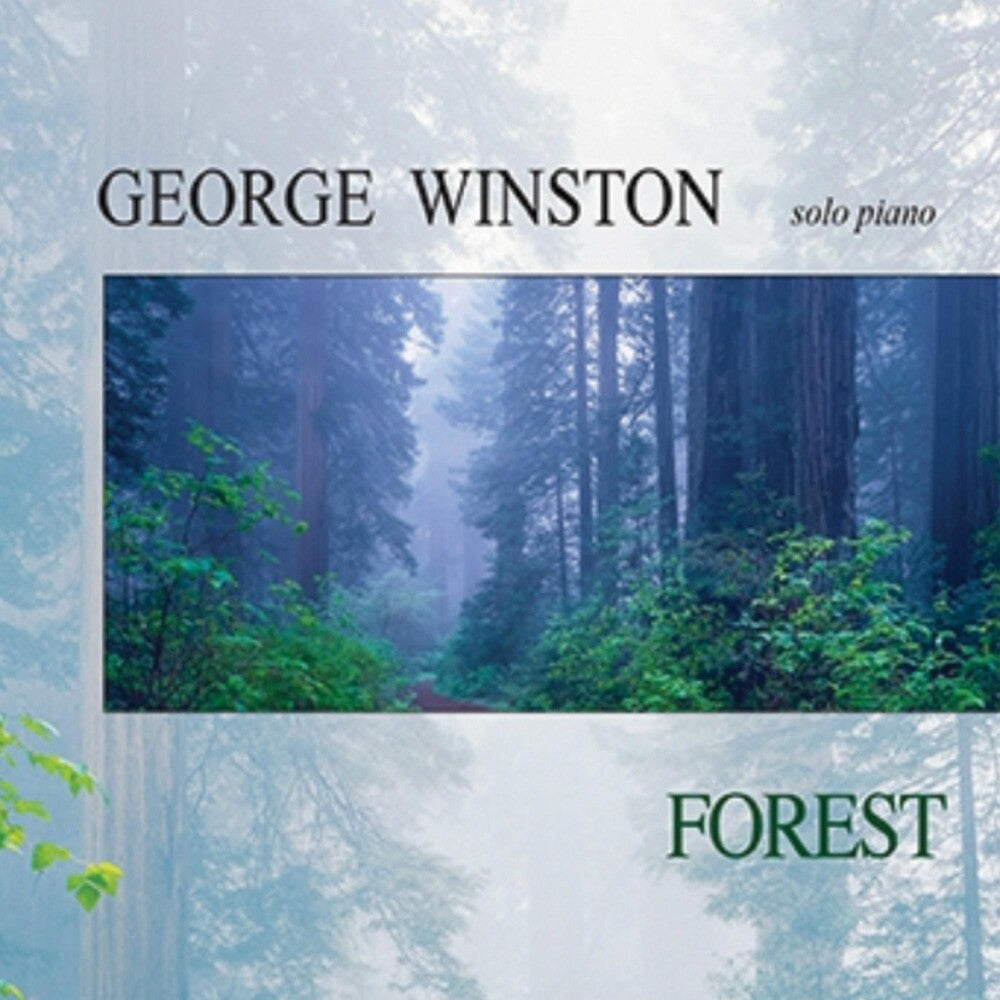 the album cover for George Winston - Forest
