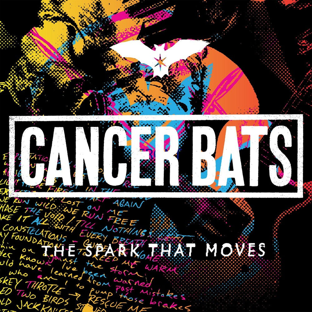 the album cover for Cancer Bats - Spark That Moves