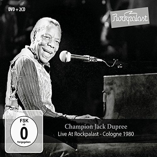 the album cover for Champion Jack Dupree - Live At Rockpalast: Cologne 1980