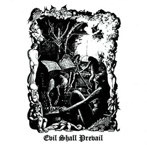 the album cover for Black Witchery - Evil Shall Prevail