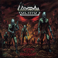 the album cover for Volition - Visions Of The Onslaught