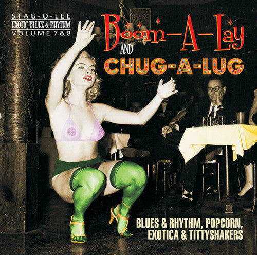 the album cover for Exotic Blues & Rhythm 7 & 8 / Various - Exotic Blues & Rhythm 7 & 8 / Various