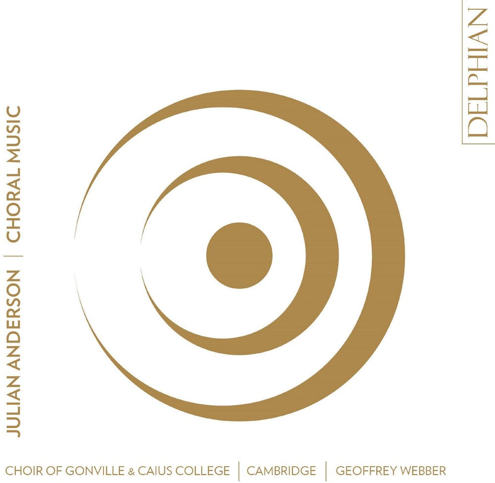 the album cover for Anderson / Winter - Choral Music