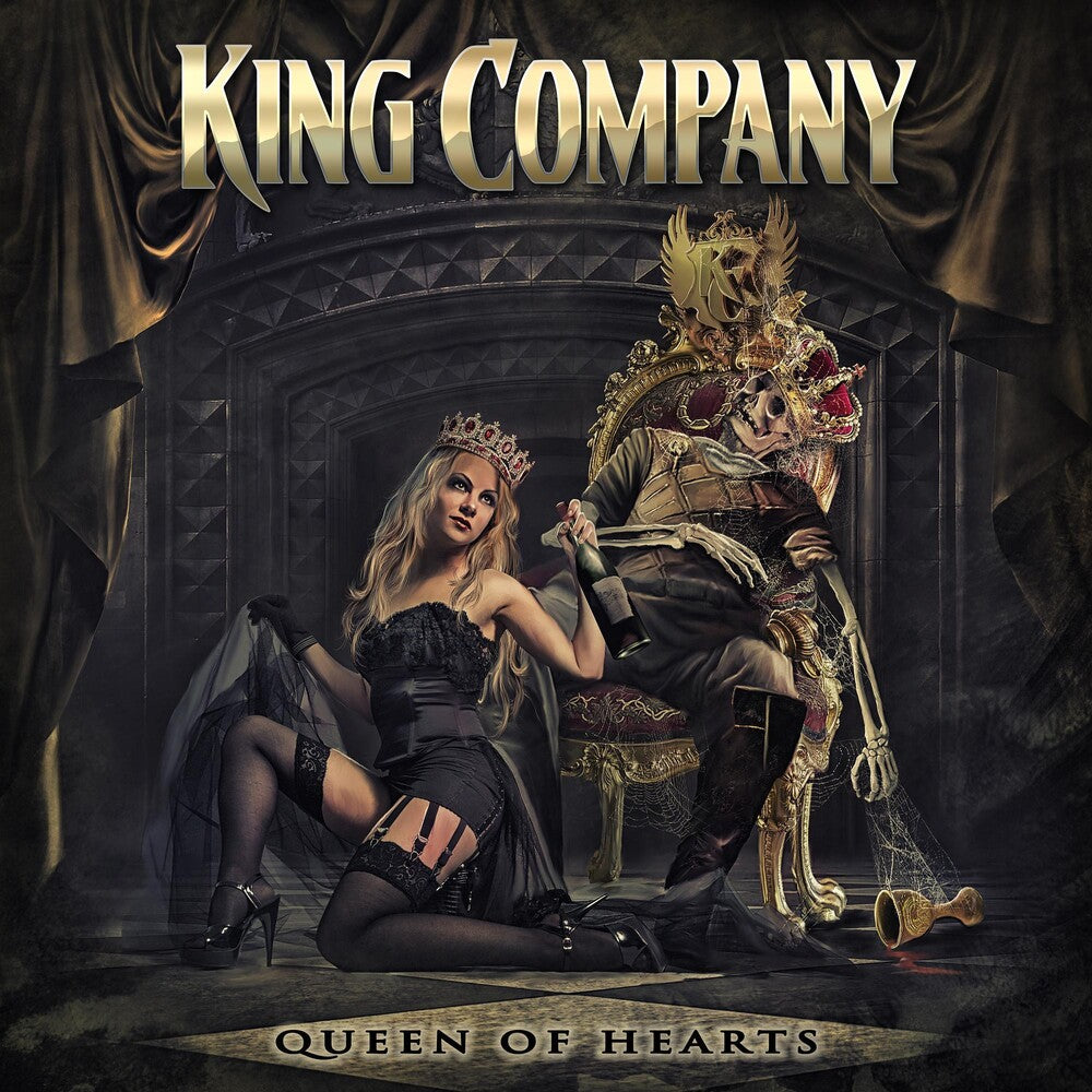 the album cover for King Company - Queen Of Hearts