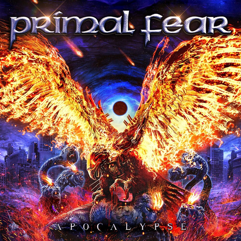 the album cover for Primal Fear - Apocalypse