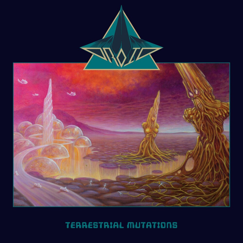 the album cover for Droid - Terrestrial Mutations