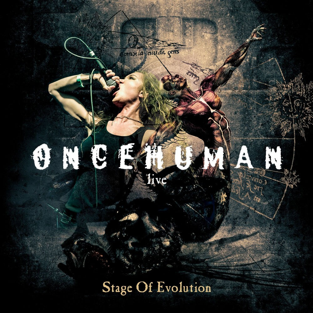 the album cover for Once Human - Stage Of Evolution