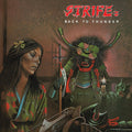 the album cover for Strife - Back To Thunder