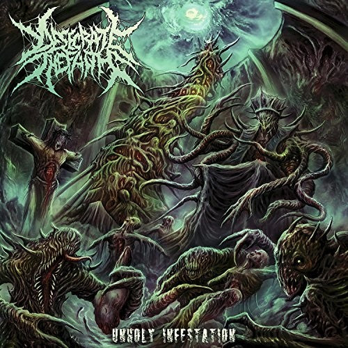 the album cover for Desecrate The Faith - Unholy Infestation
