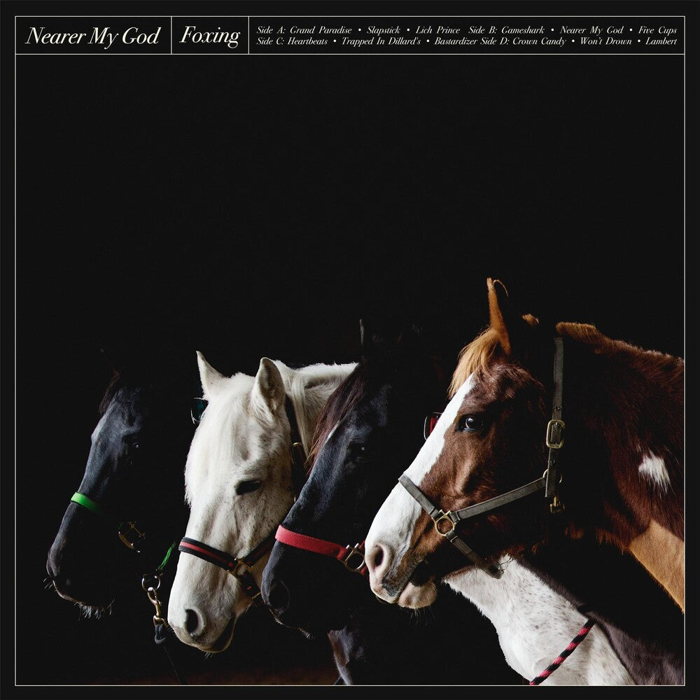 the album cover for Foxing - Nearer My God