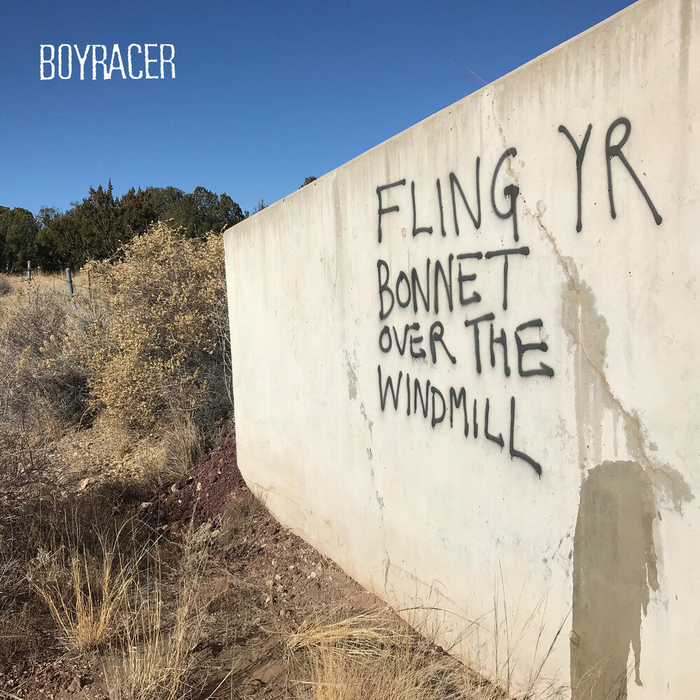 the album cover for Boyracer - Fling Yr Bonnet Over The Windmill