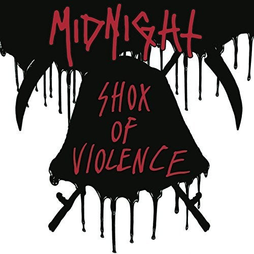 the album cover for Midnight - Shox Of Violence [LP]