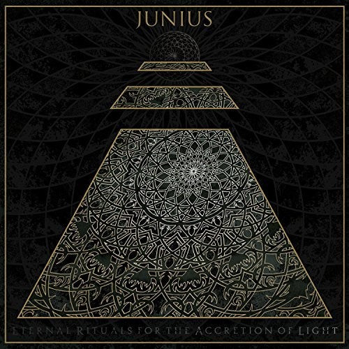 the album cover for Junius - Eternal Rituals For The Accretion Of Light (Clear Black Smoke)
