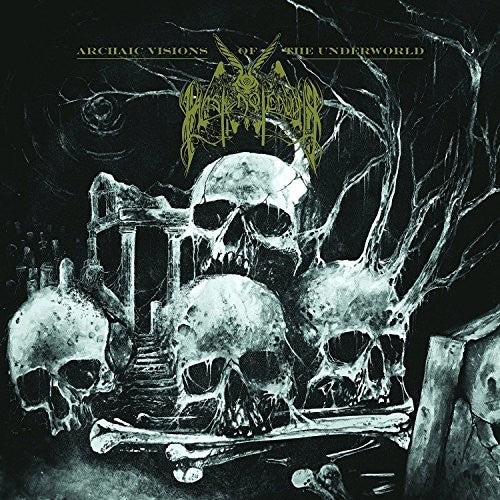 the album cover for Master Of Cruelty - Archaic Visions Of The Underworld