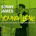 the album cover for Sonny James - Young Love: 1955-1962 Rock & Roll Recordings
