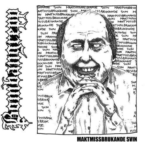 the album cover for Bombangrepp - Maktmissbrukande Svin