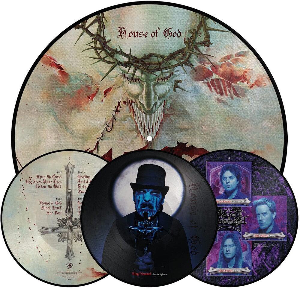 the album cover for King Diamond - House Of God