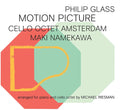 the album cover for Maki Namekawa - Glass: Motion Picture