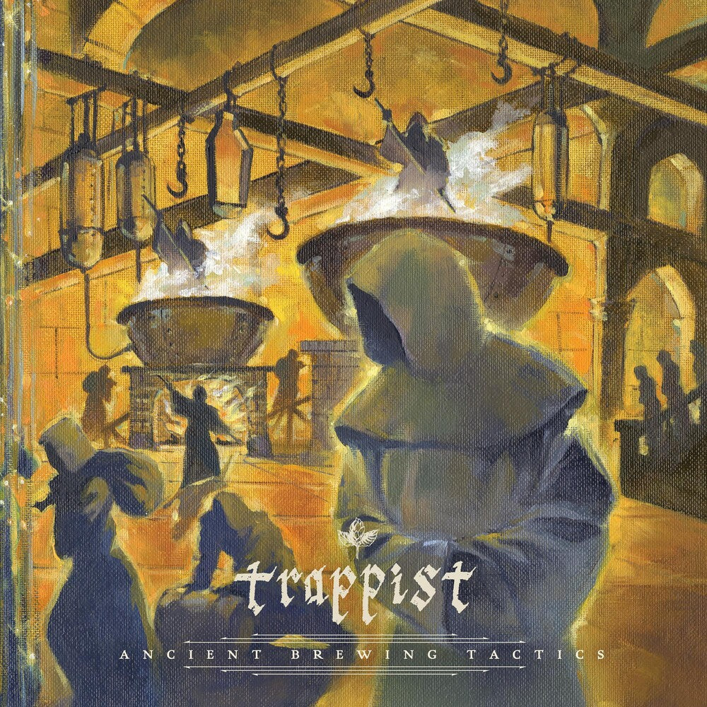 the album cover for Trappist - Ancient Brewing Tactics