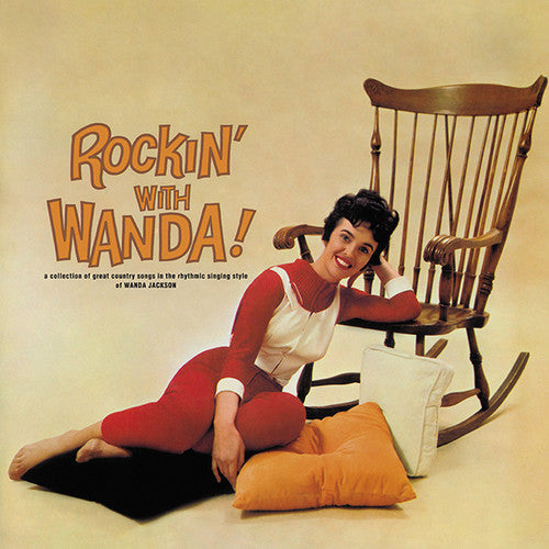 the album cover for Wanda Jackson - Rockin With Wanda