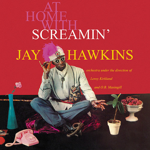 the album cover for Screamin' Jay Hawkins - At Home With Screamin' Jay Hawkins