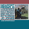the album cover for Charles Mingus / Roach,Max / Dolphy,Eric - Newport Rebels