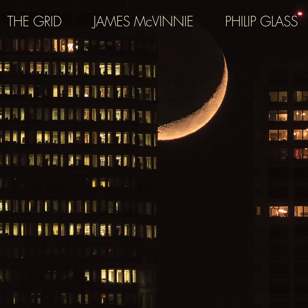 the album cover for James McVinnie - Glass: The Grid