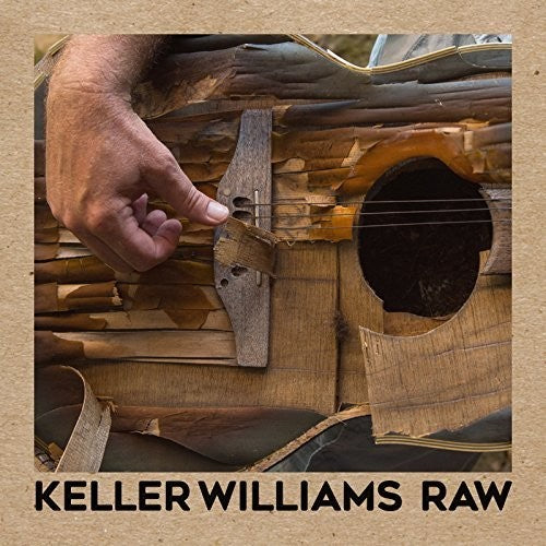 the album cover for Keller Williams - Raw