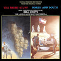 the album cover for Bill Conti - The Right Stuff / North and South (Original Scores)