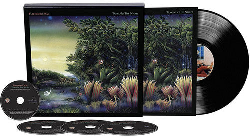 the album cover for Fleetwood Mac - Tango In The Night: Remastered [Deluxe 3CD/DVD/LP Box Set]
