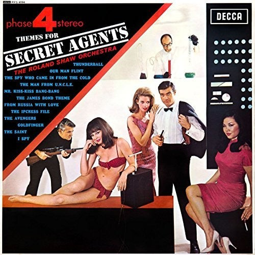 the album cover for Roland Shaw & His Orchestra - Themes for Secret Agents