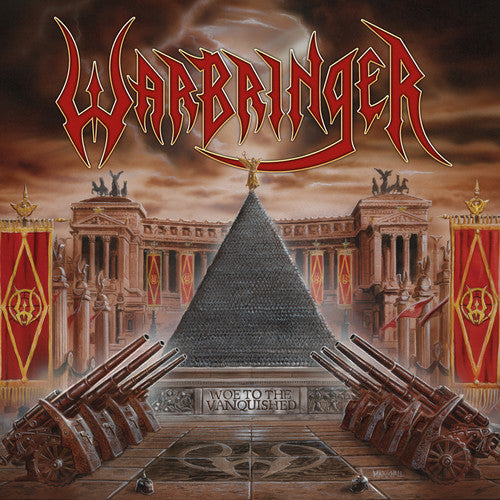the album cover for Warbringer - Woe To The Vanquished