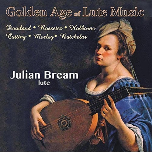 the album cover for Julian Bream - Lute Music - The Golden Age