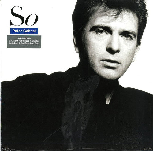 the album cover for Peter Gabriel - So [180 Gram] [Remastered] [Download Included] [Reissue]