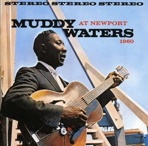 the album cover for Muddy Waters - At Newport 1960