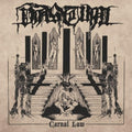 the album cover for Vastum - Carnal Law (Colored) [Colored Vinyl] [Limited Edition]