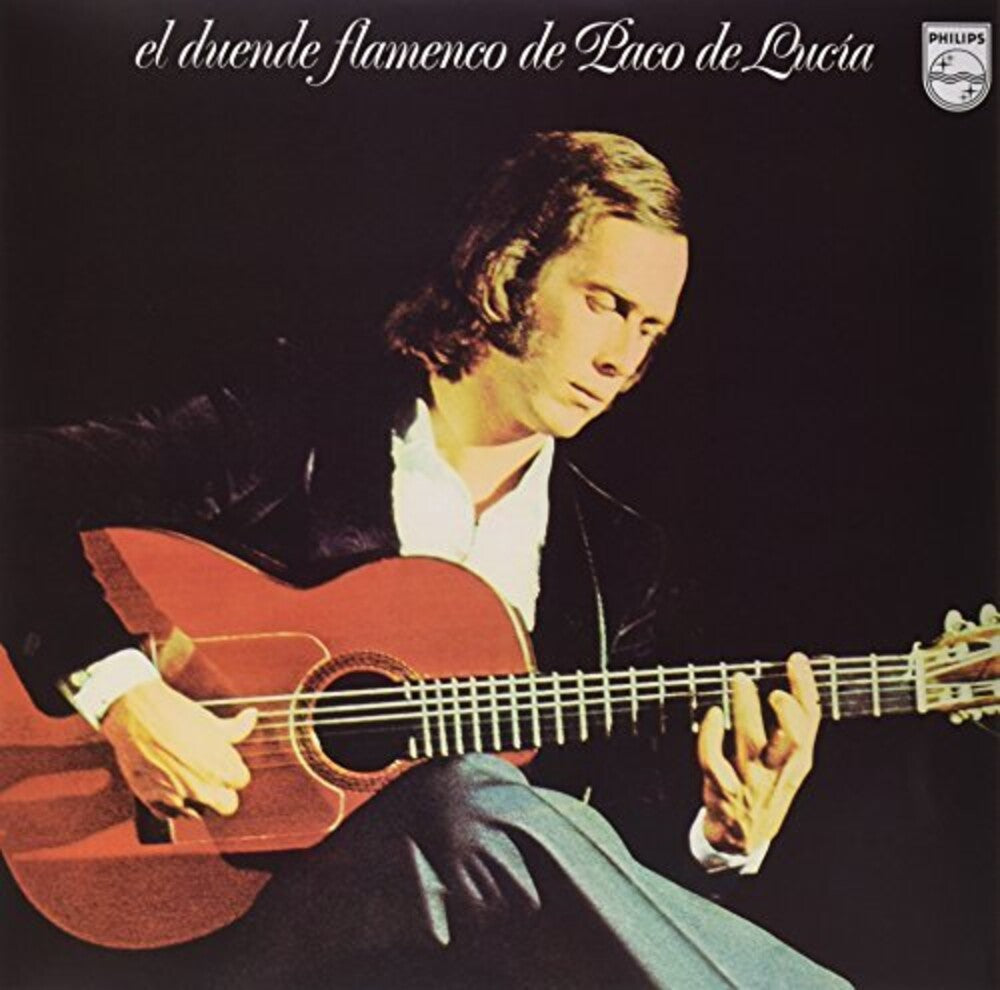 the album cover for Paco De Lucia - El Duende Flamenco