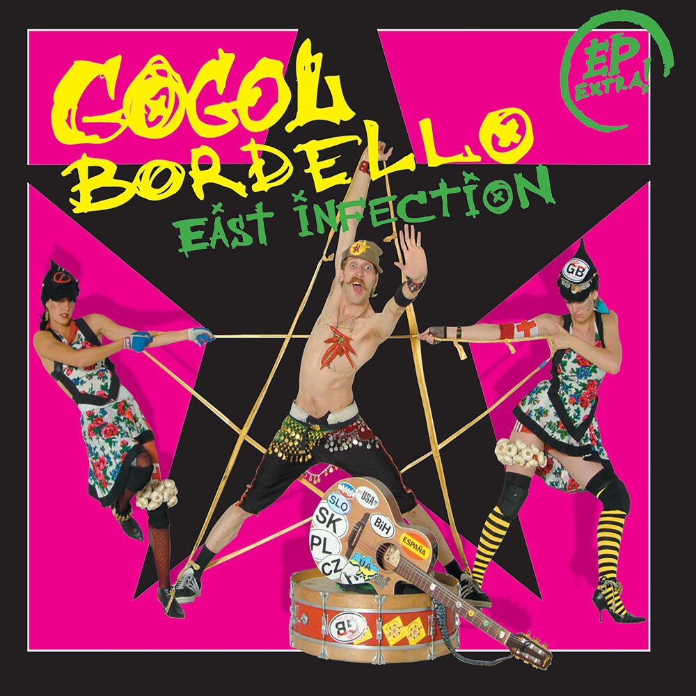 the album cover for Gogol Bordello - East Infection