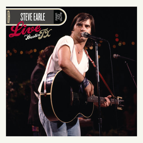 the album cover for Steve Earle - Live From Austin, TX [CD+DVD]