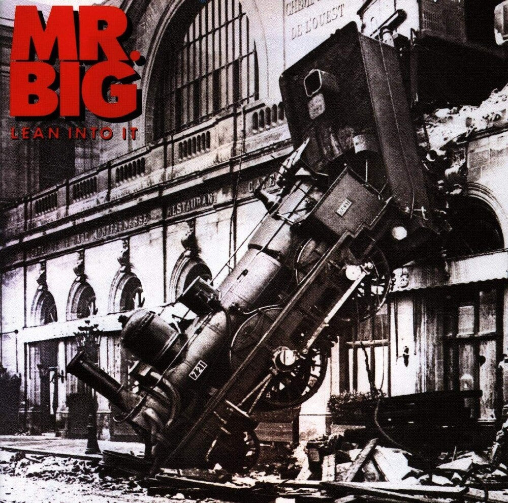 the album cover for Mr. Big - Lean Into It [Import]