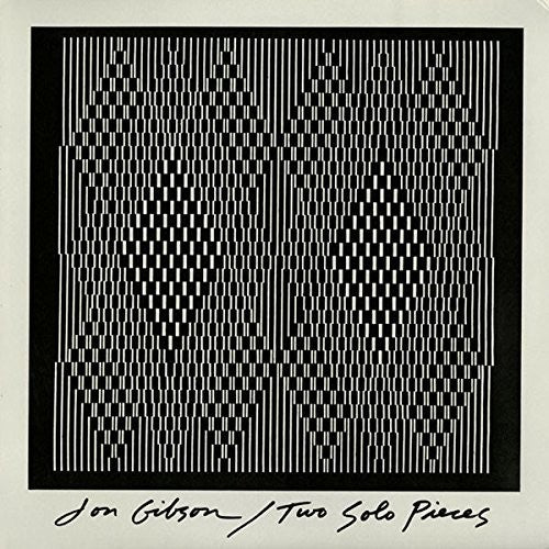the album cover for Jon Gibson - Two Solo Pieces