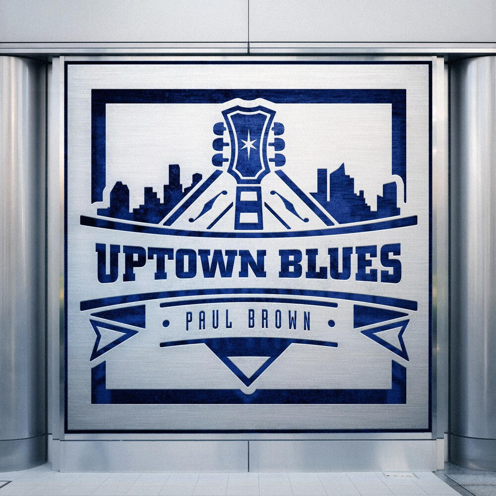 the album cover for Paul Brown - Uptown Blues