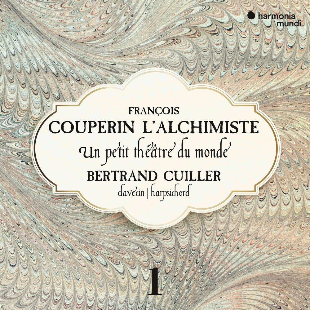 the album cover for Bertrand Cuiller - Couperin: Complete Works For Harpsichord 1