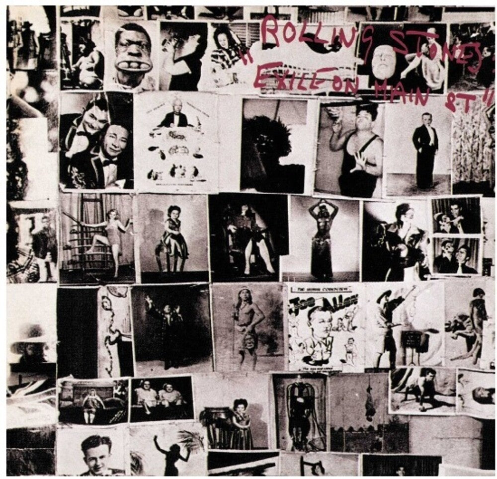 the album cover for The Rolling Stones - Exile On Main Street